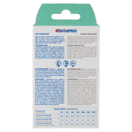 FarmaMed Tappi Auricolari 8 pz